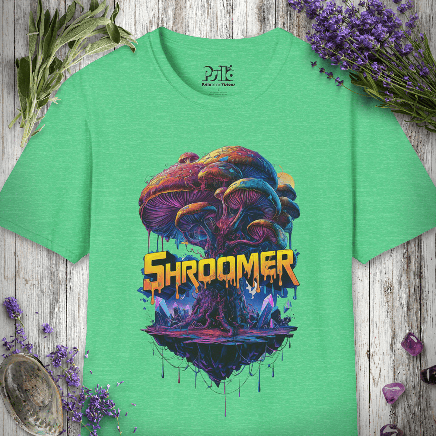 Shroomer Mushroom Tree T-Shirt