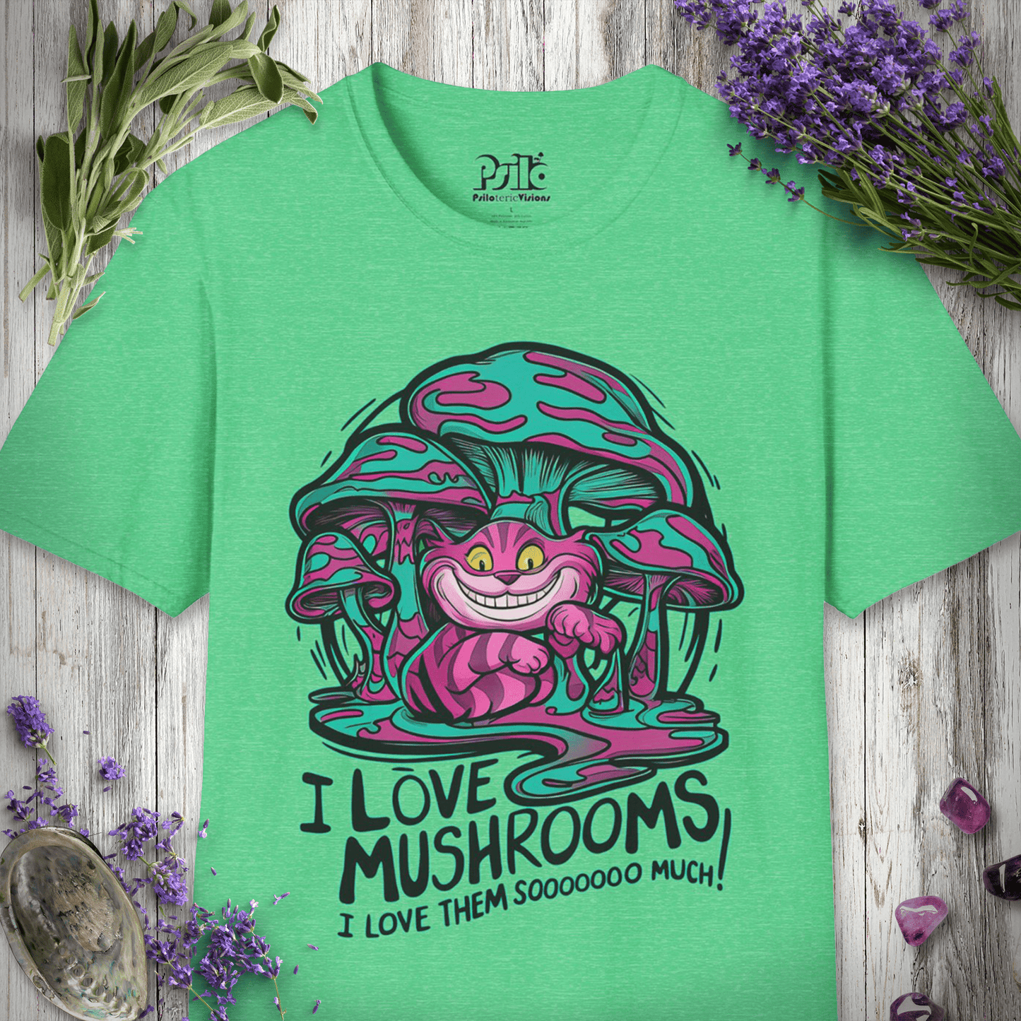 I Love Mushrooms Soooo Much T-SHIRT