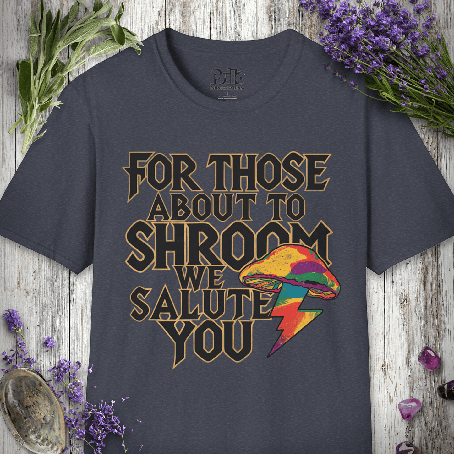 "For Those About to Shroom" Unisex SOFTSTYLE T-SHIRT