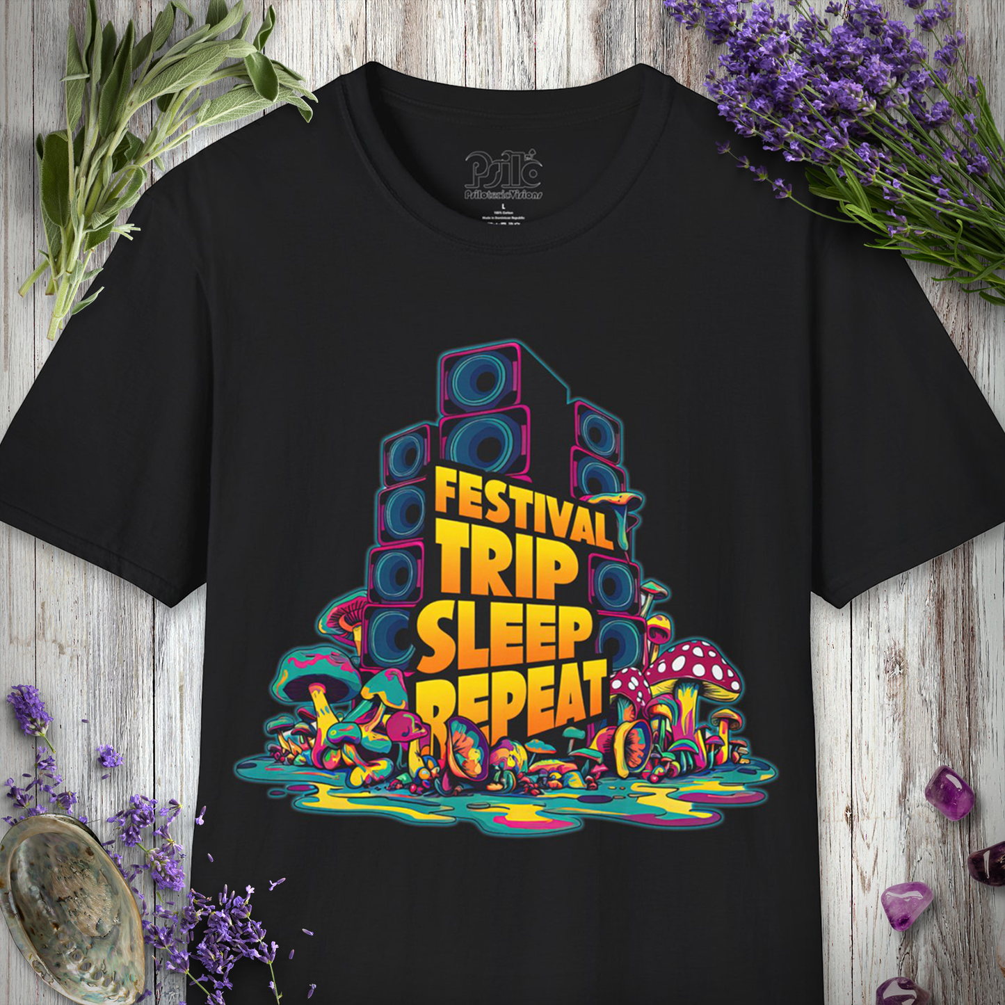 Festival Trip Sleep Repeat T-Shirt