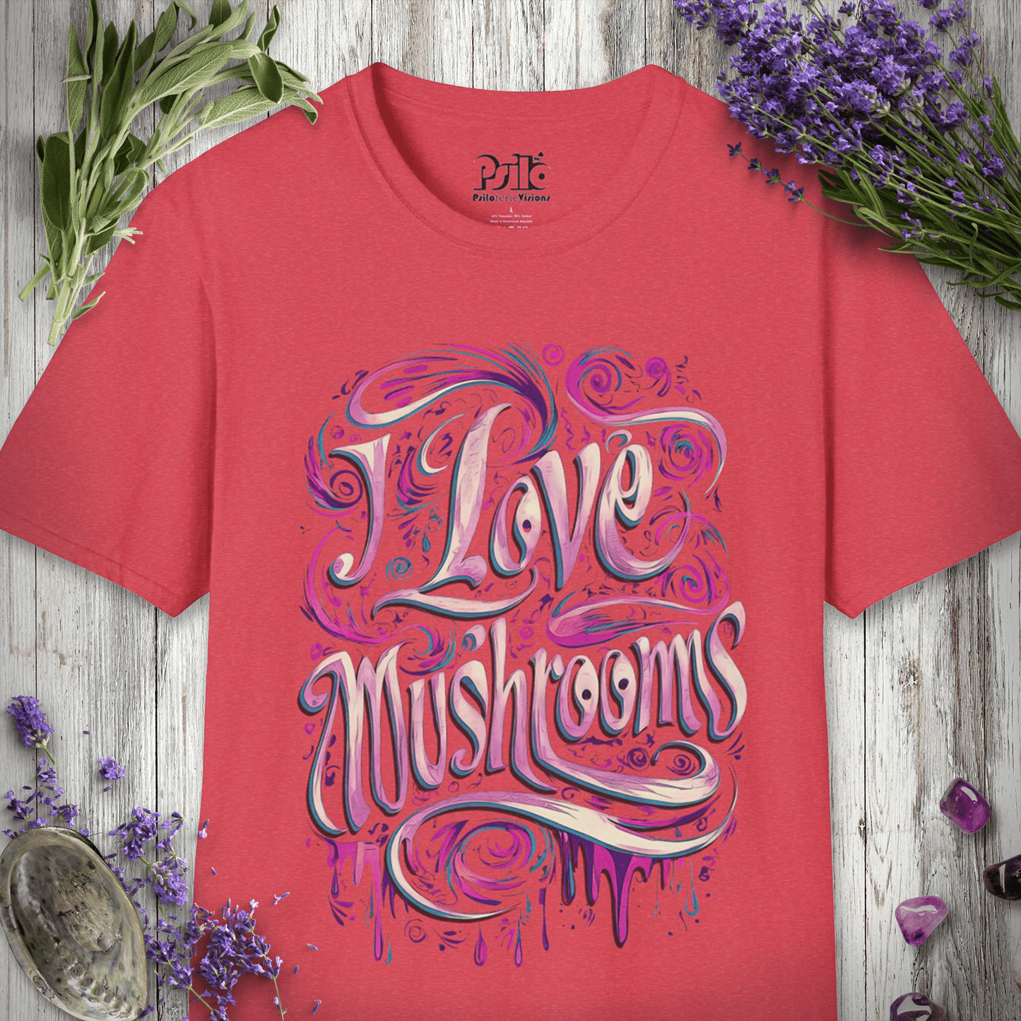 I Love Mushrooms T-SHIRT