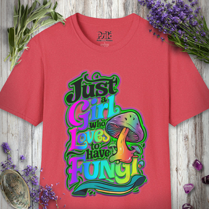 Girl Loves Fungi T-SHIRT