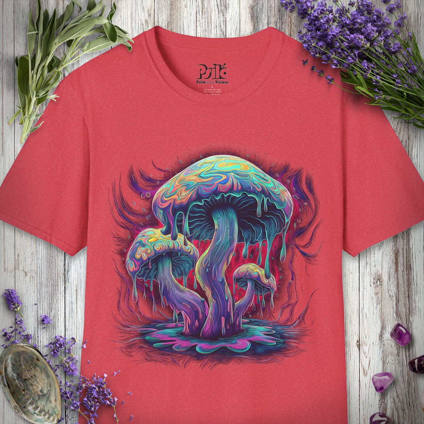 Dripping Mushrooms T-SHIRT