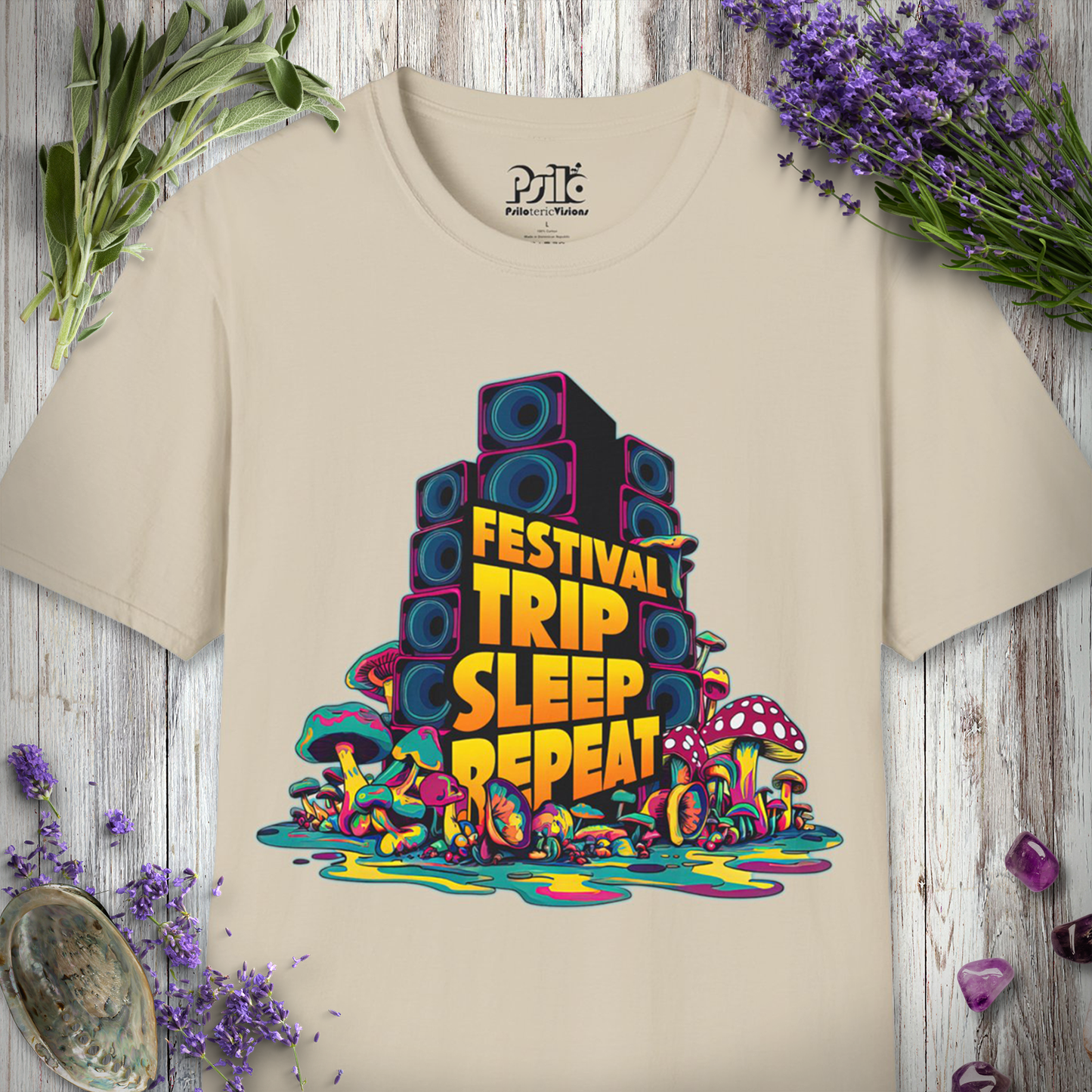 Festival Trip Repeat T-SHIRT