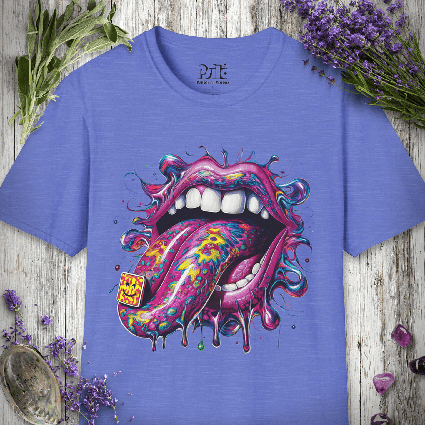 Psychedelic Acid Tongue T-Shirt