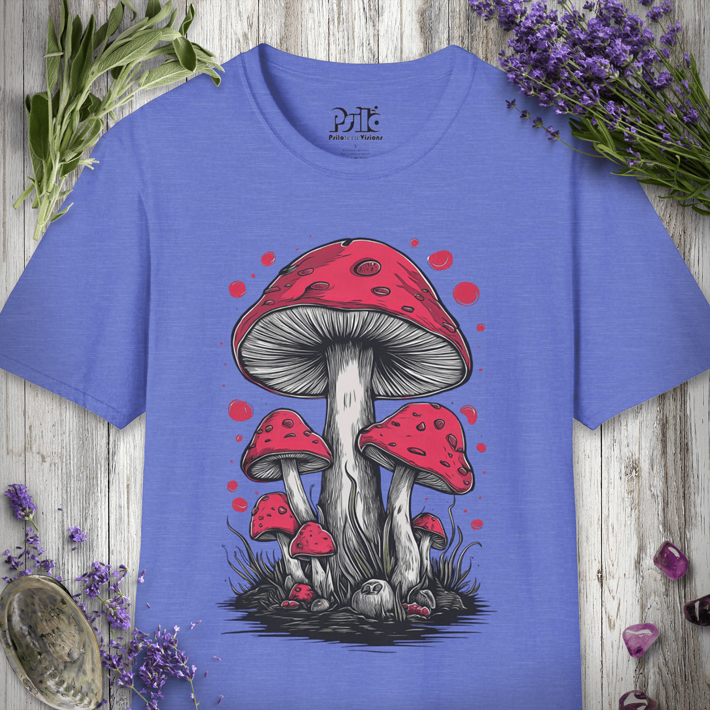 Red Mushrooms T-Shirt