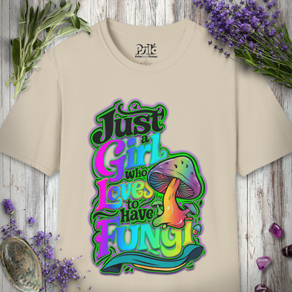 Girl Loves Fungi T-SHIRT