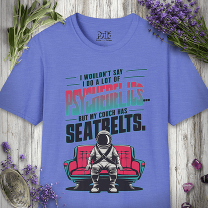 Couch Has Seatbelts T-SHIRT