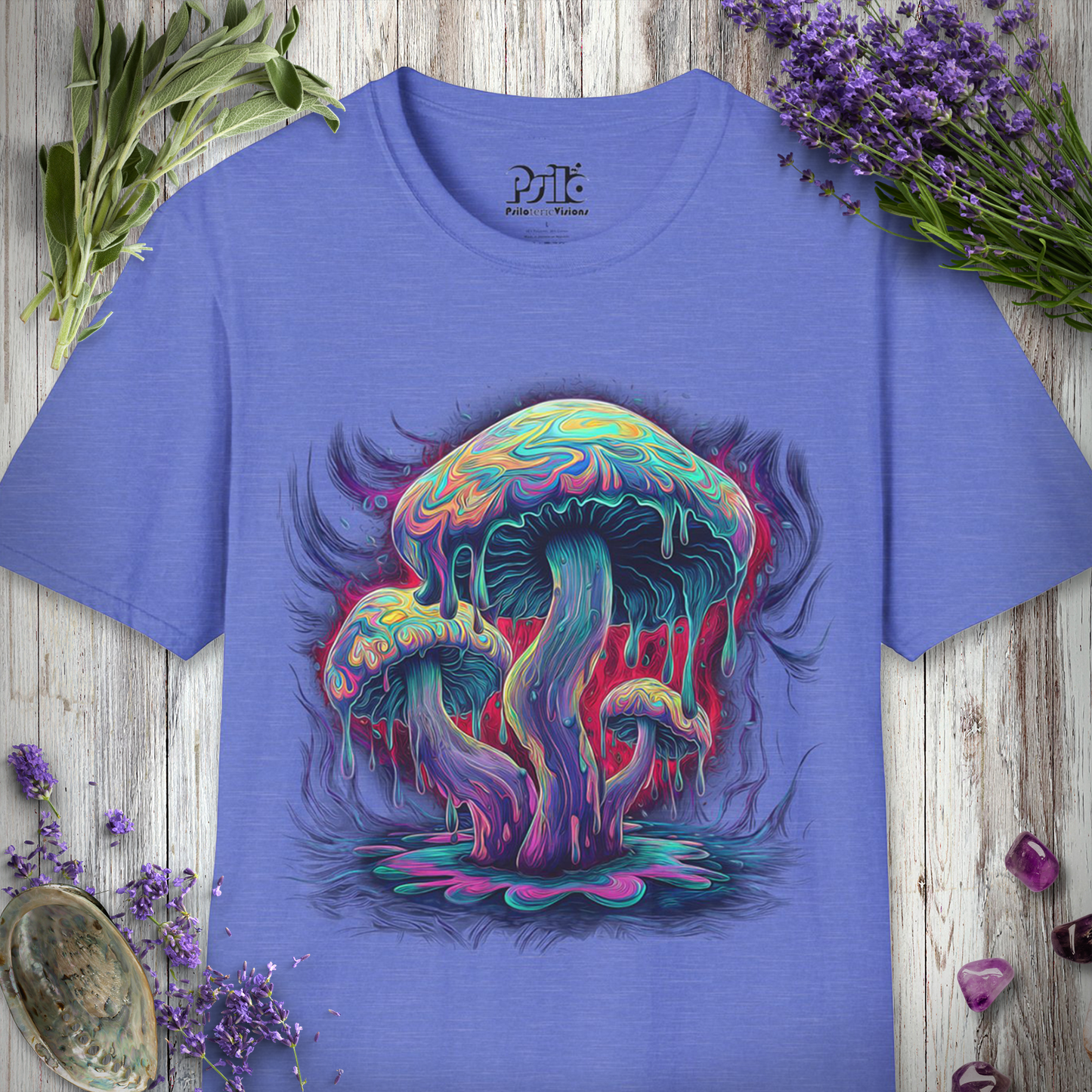 Dripping Mushrooms T-SHIRT