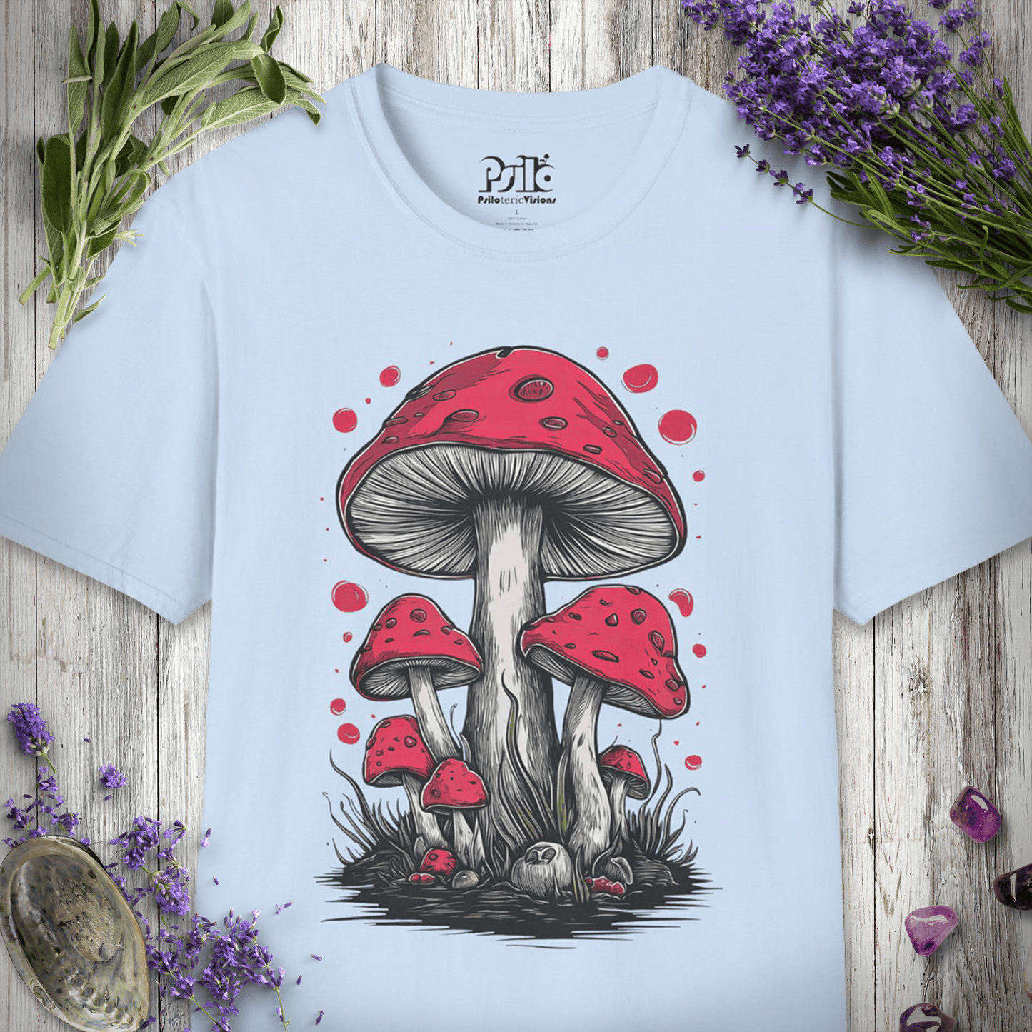 Red Mushrooms T-Shirt