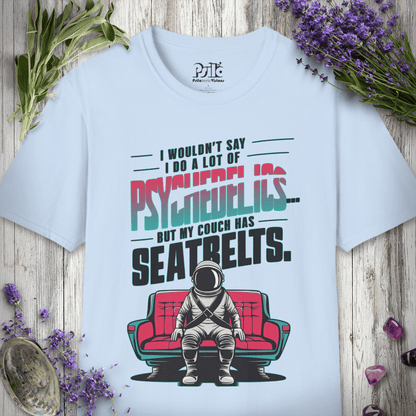 Couch Has Seatbelts T-SHIRT