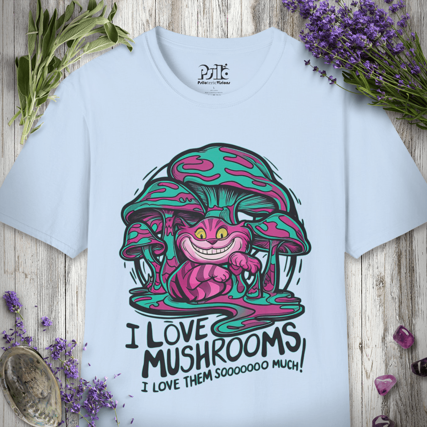 I Love Mushrooms Soooo Much T-SHIRT