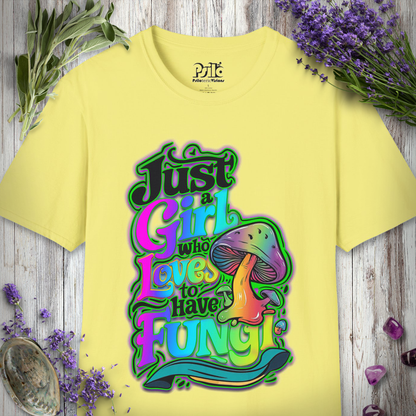 Girl Loves Fungi T-SHIRT