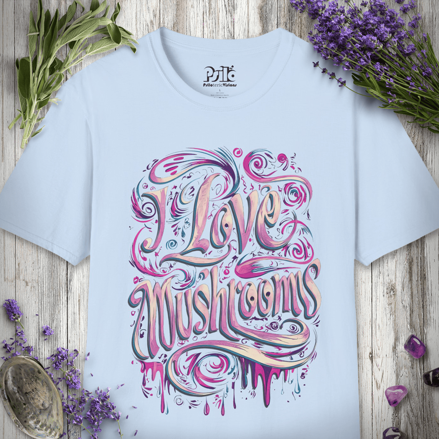 I Love Mushrooms T-SHIRT