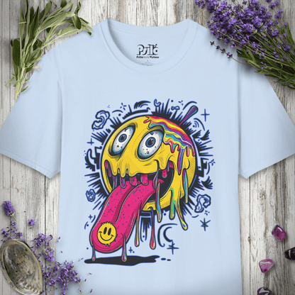 Smiley Face Tab T-SHIRT