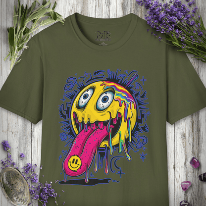 Smiley Face Tab T-SHIRT