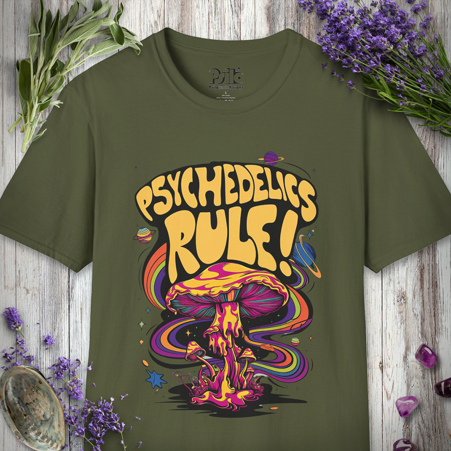 Psychedelics Rule T-SHIRT