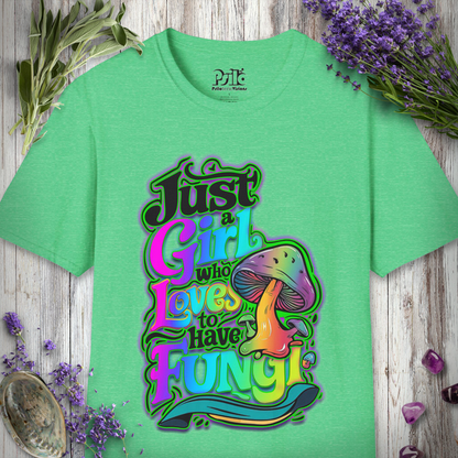 Girl Loves Fungi T-SHIRT