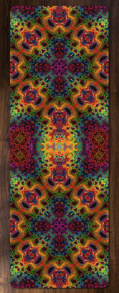 "Lysergic Burst" YOGA MAT