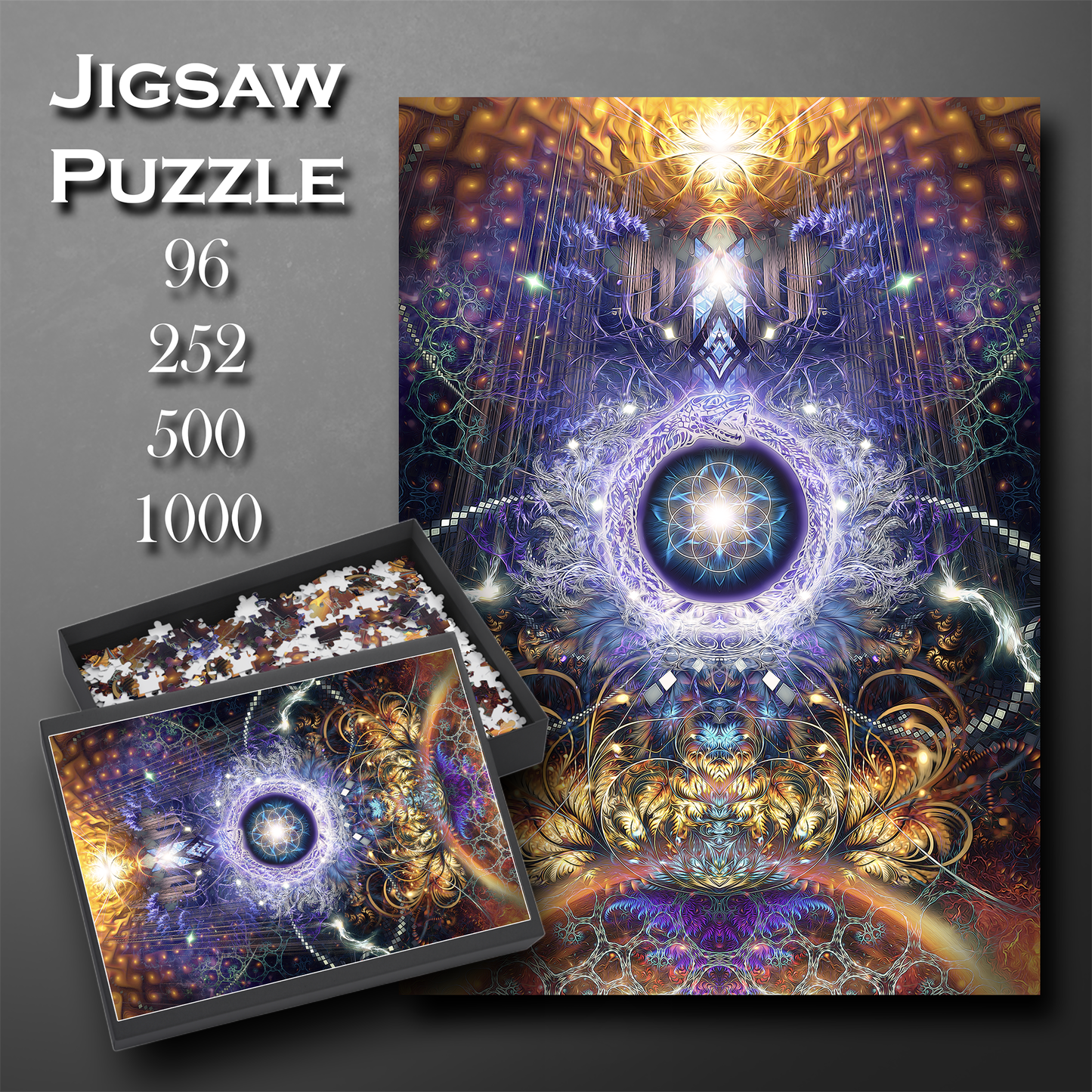 "Immortal Truth" Jigsaw Puzzle (96, 252, 500, 1000-Piece)