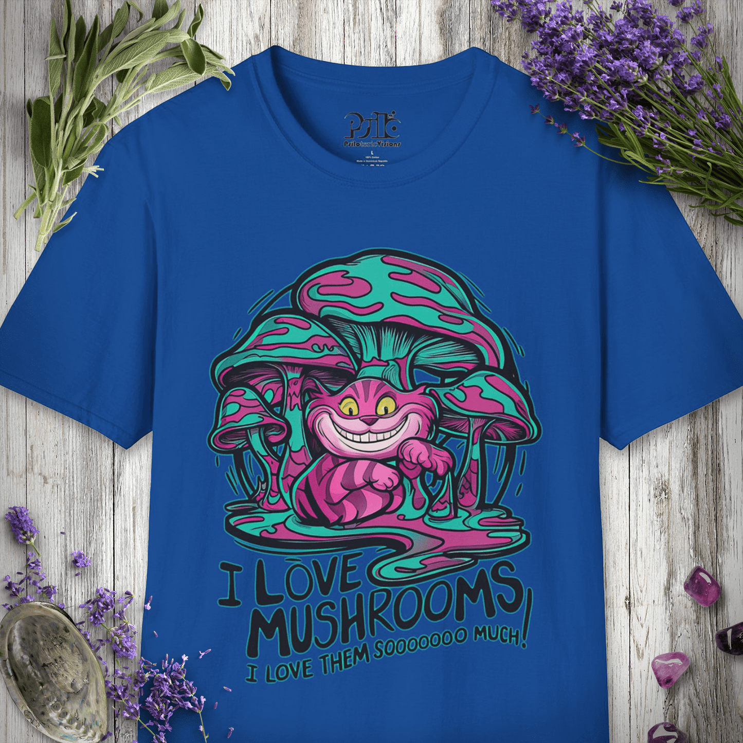 I Love Mushrooms Soooo Much T-SHIRT