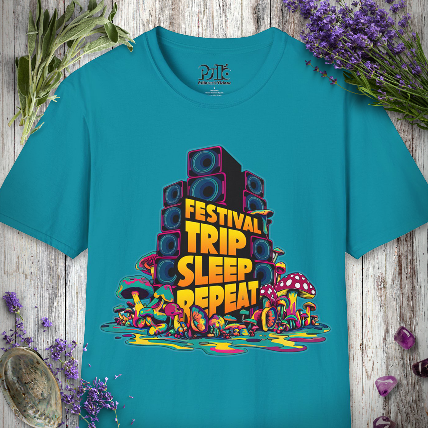 Festival Trip Repeat T-SHIRT