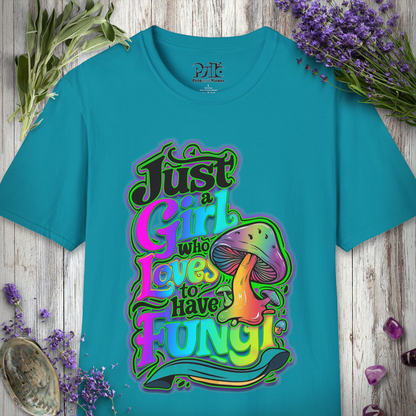 Girl Loves Fungi T-SHIRT
