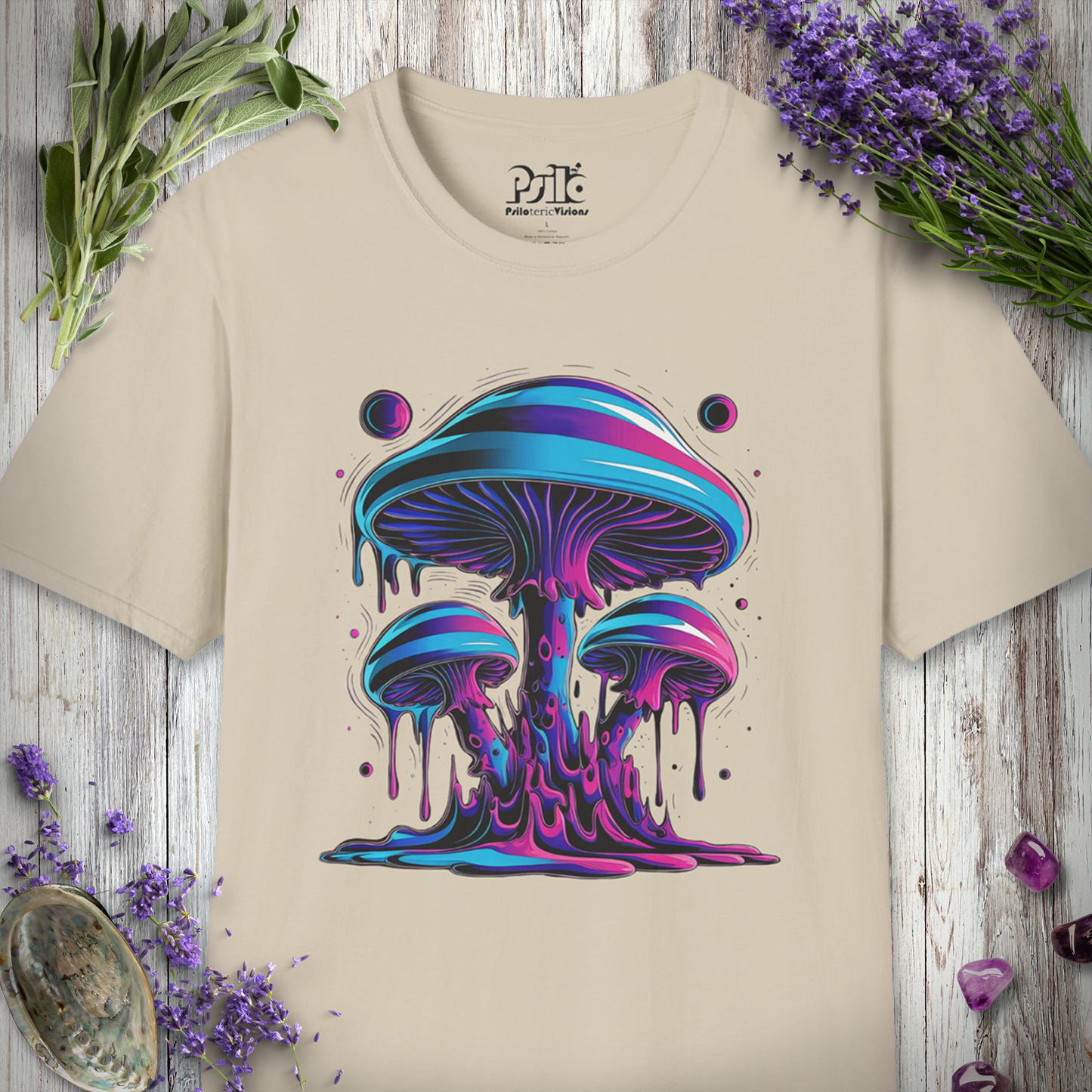 Dripping Mushroom T-SHIRT