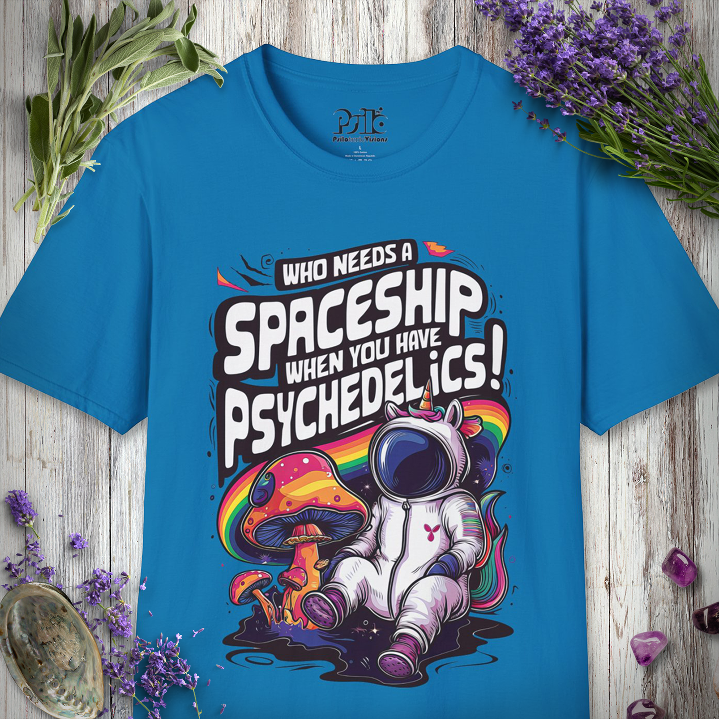 "Who Needs A Spaceship" Unisex SOFTSTYLE T-SHIRT