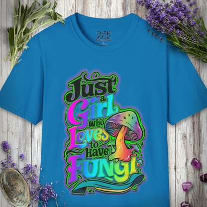 Girl Loves Fungi T-SHIRT
