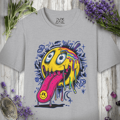 Smiley Face Tab T-SHIRT