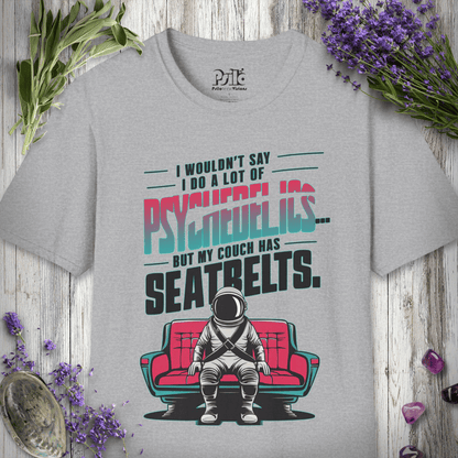 Couch Has Seatbelts T-SHIRT