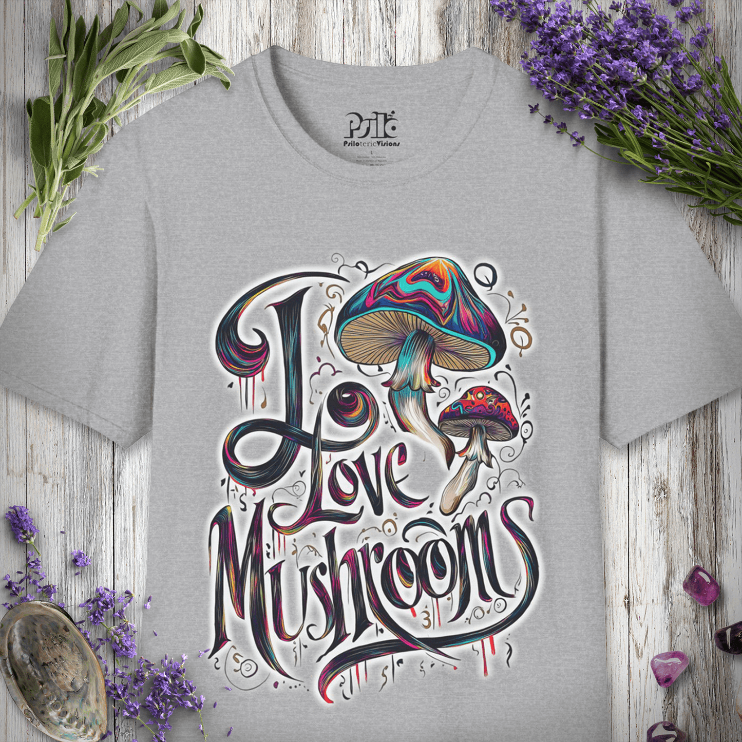 I Love Mushrooms T-SHIRT