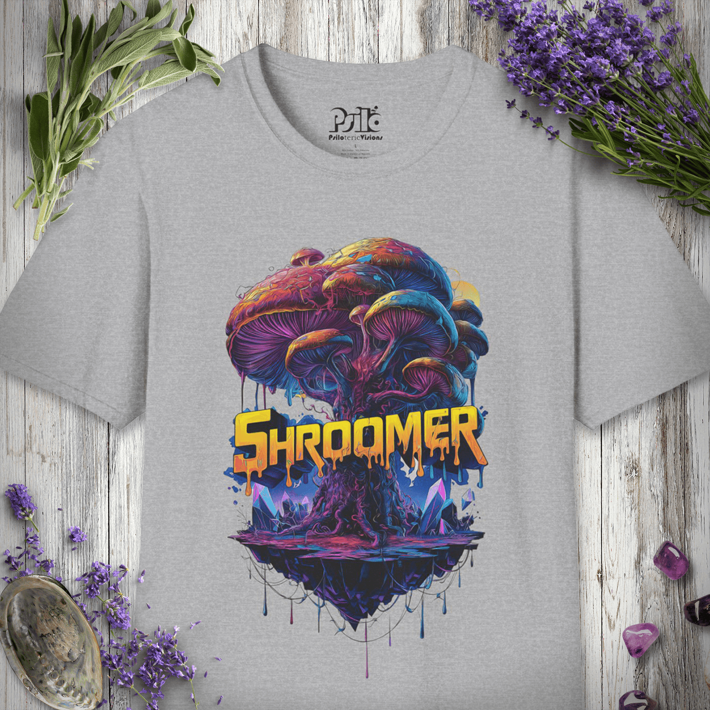 Shroomer Mushroom Tree T-Shirt