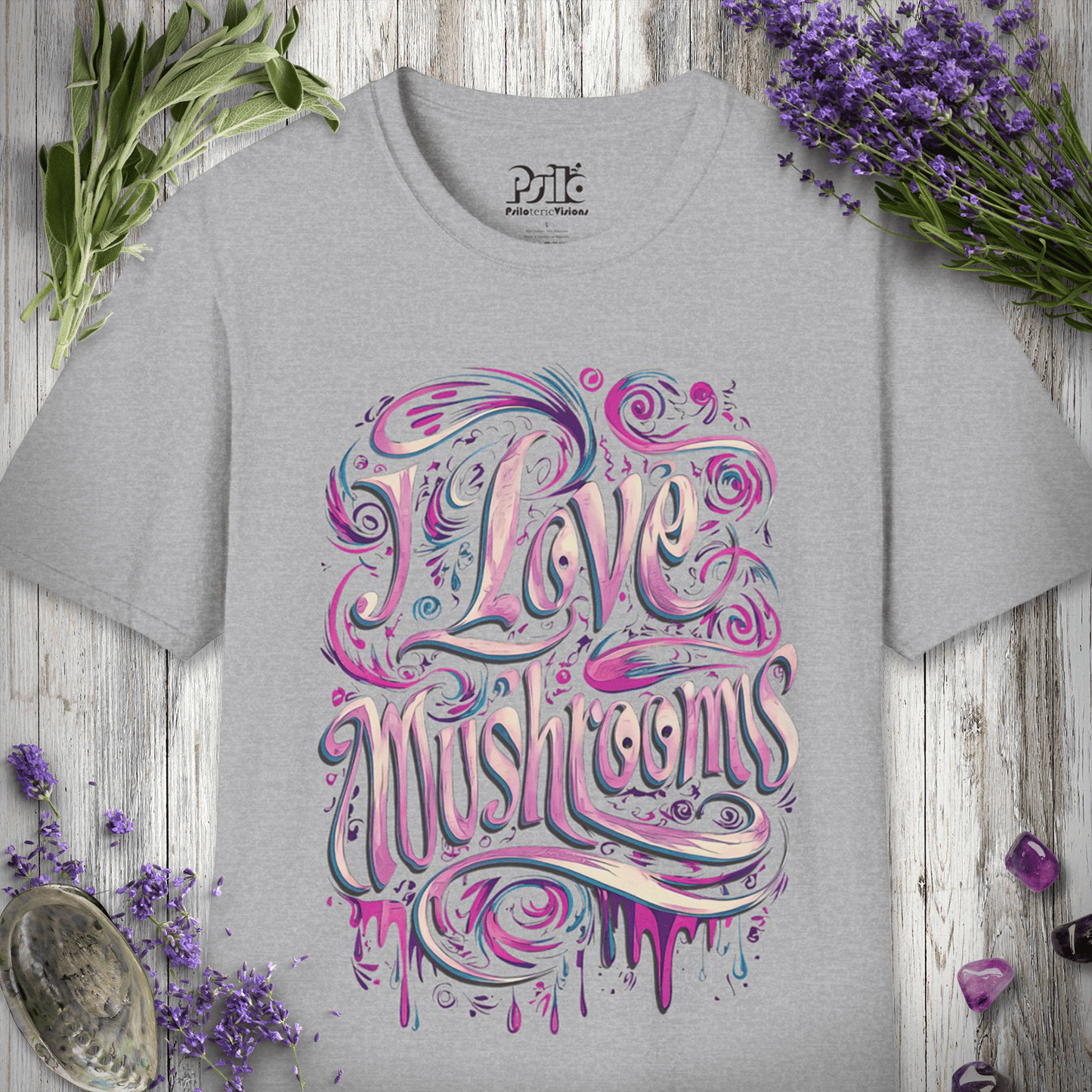 I Love Mushrooms T-SHIRT