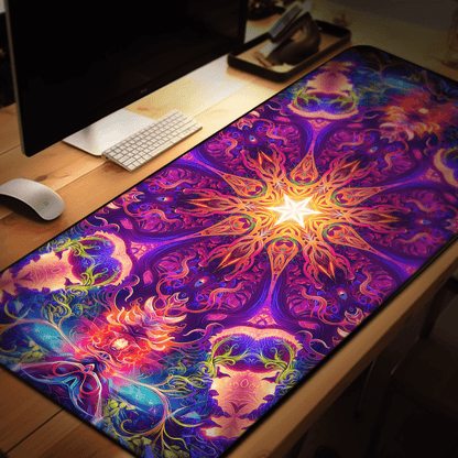 "The Sacred Circle" DESK MAT / MOUSE PAD (12x18)(12x22)(15.5x31)