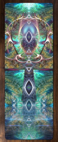 "Fluer De Vie" YOGA MAT