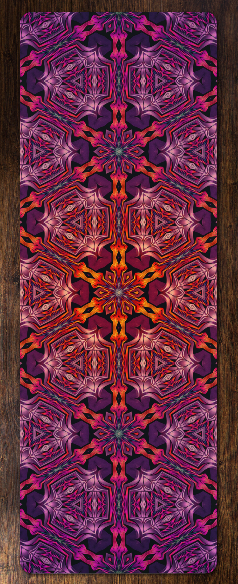 "Forged In Neon" Yoga Mat