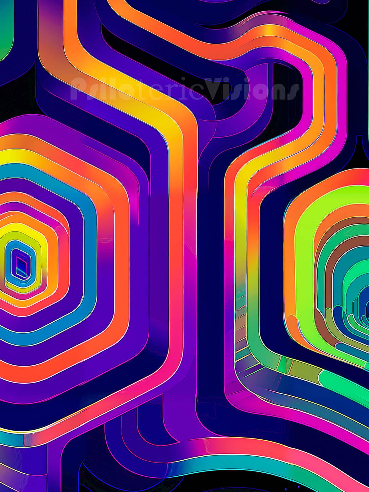 "Tripnotist" HOODED CLOAK