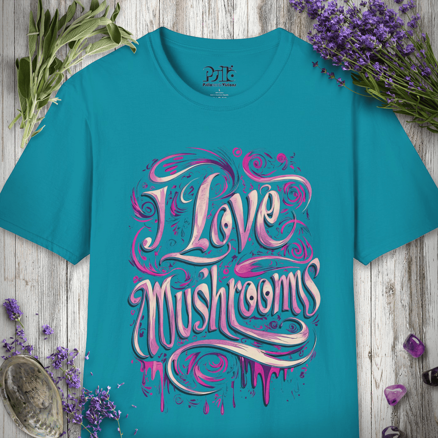 I Love Mushrooms T-SHIRT