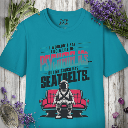Couch Has Seatbelts T-SHIRT