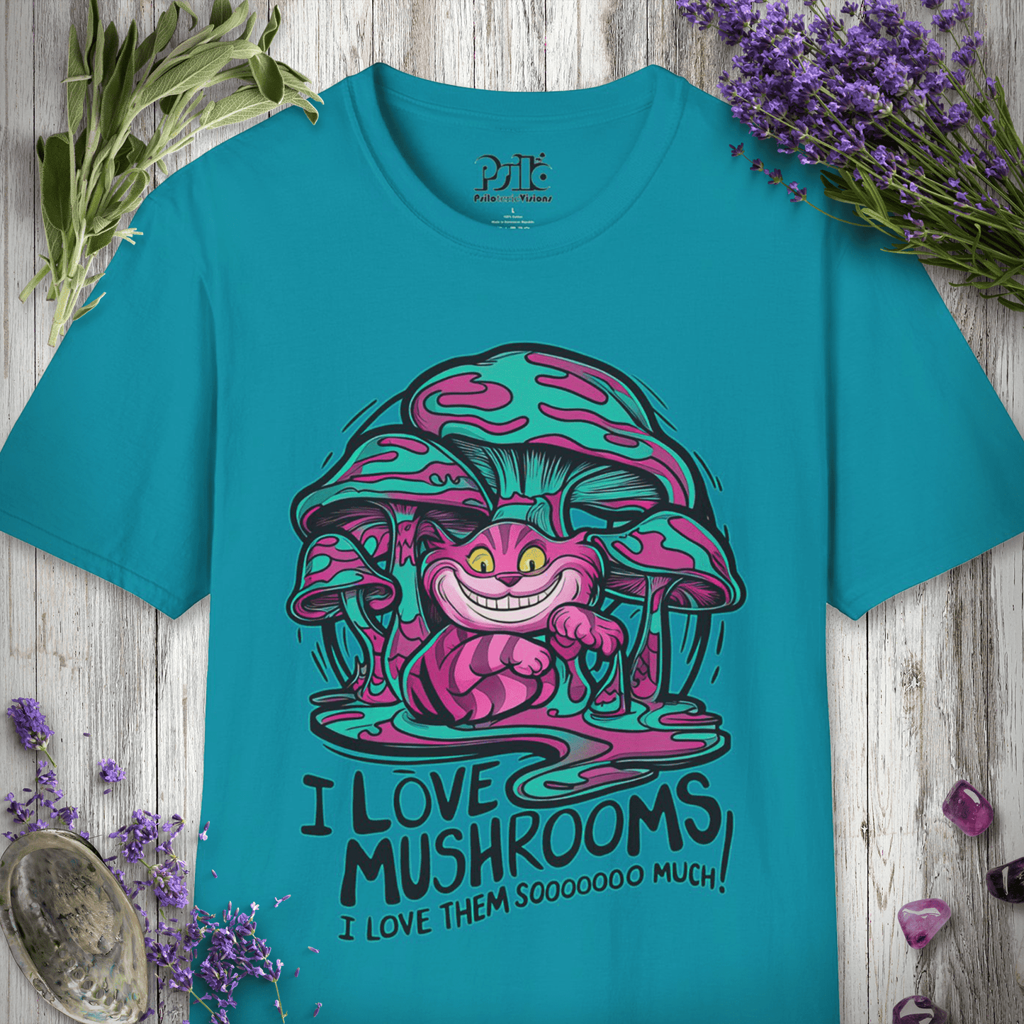 I Love Mushrooms Soooo Much T-SHIRT