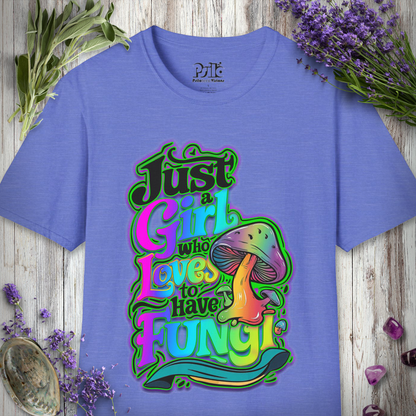 Girl Loves Fungi T-SHIRT
