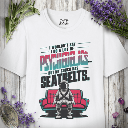 Couch Has Seatbelts T-SHIRT