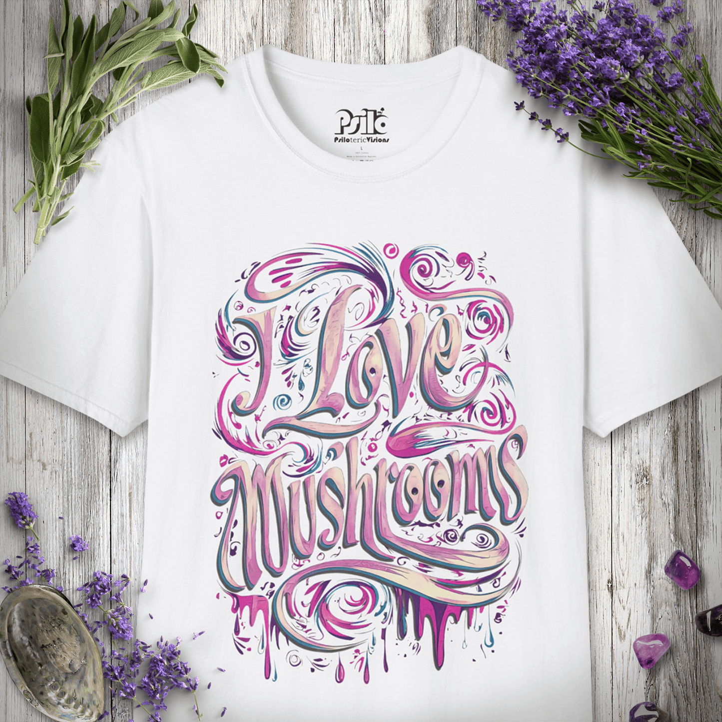 I Love Mushrooms T-SHIRT