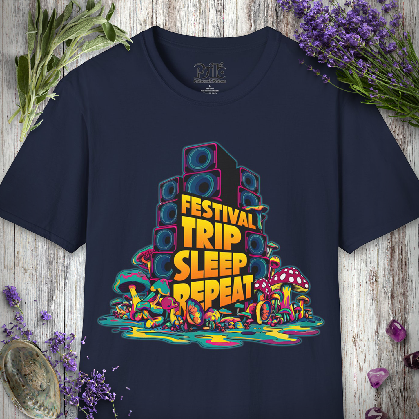 Festival Trip Repeat T-SHIRT