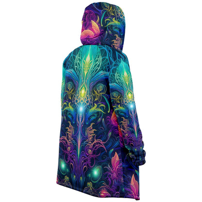 "Orchidious" HOODED CLOAK
