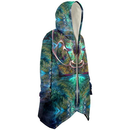 "Fluer de Vie" HOODED CLOAK