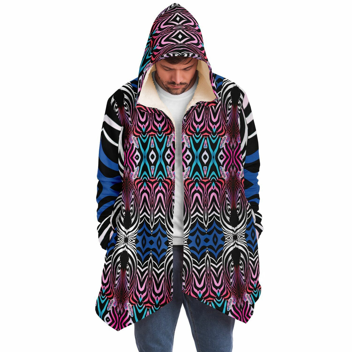 "Psybra" HOODED CLOAK