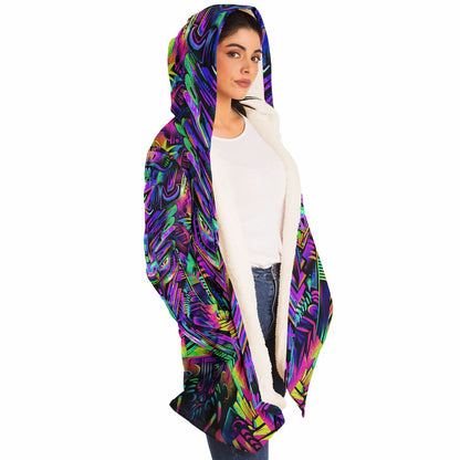 "Psyro" HOODED CLOAK